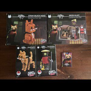 Stray Snap & Switch Five Below Construction Lego full set with magnet